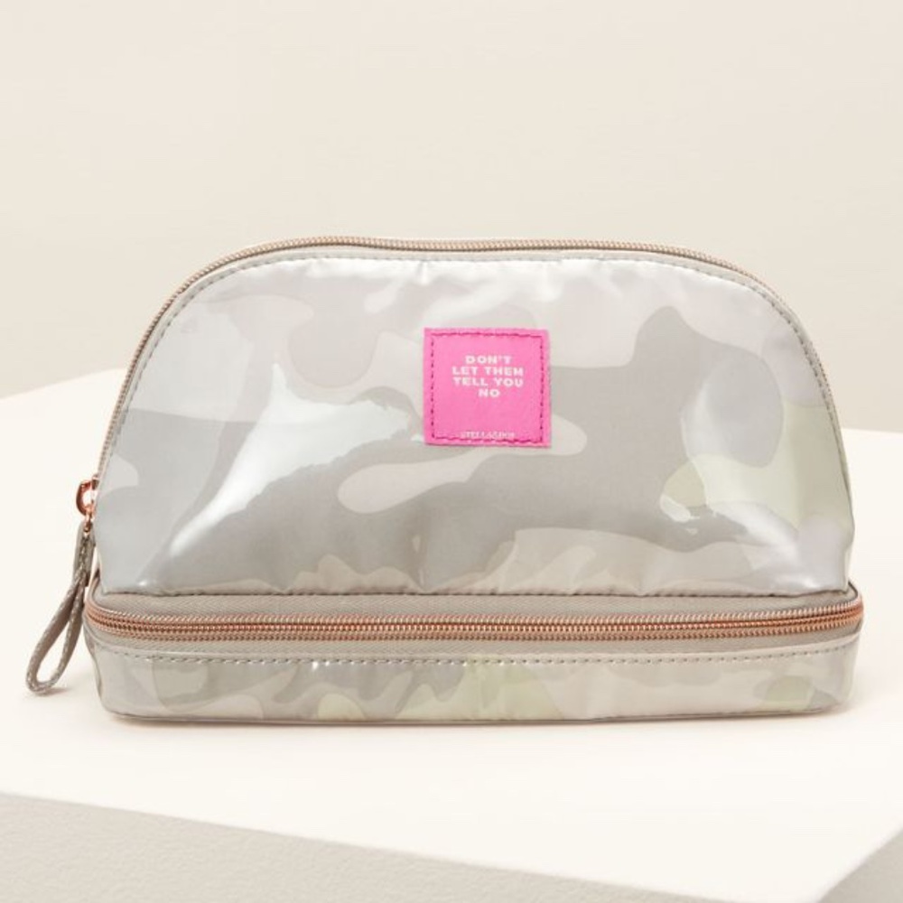Stella & Dot Crush It Beauty Bag in Blush Camo